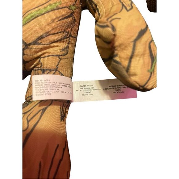 New Marvel Brown Green Baby Groot 14” Guardians Of Galaxy Stuffed Animal Toy - Picture 5 of 7